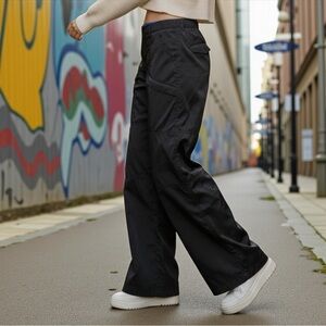 VTG 90s BREAKDOWN Cargo Raver Pant in Black Jrs 9